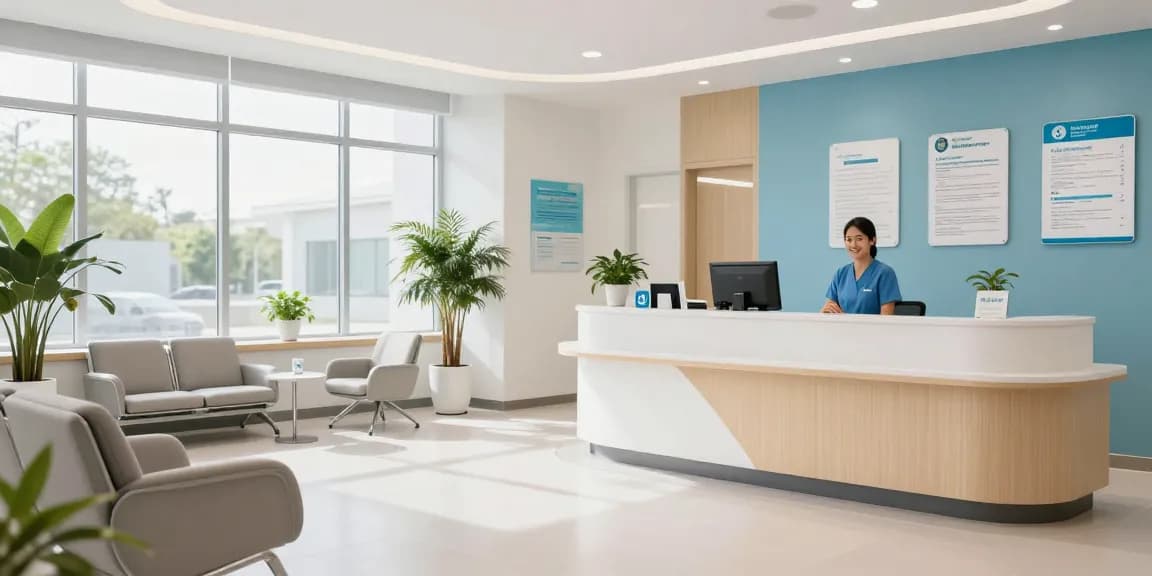 BL 555: A welcoming healthcare provider in modern medical services and patient care.