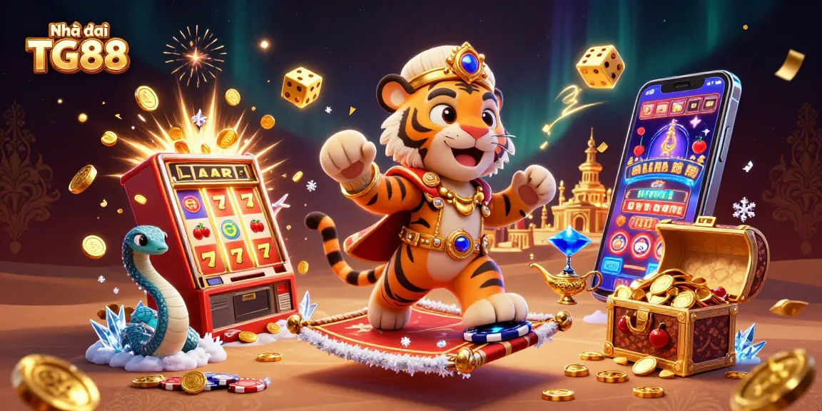 Spin to win and enjoy endless fun at Nhà cái TG88 with vibrant casino elements and rich rewards