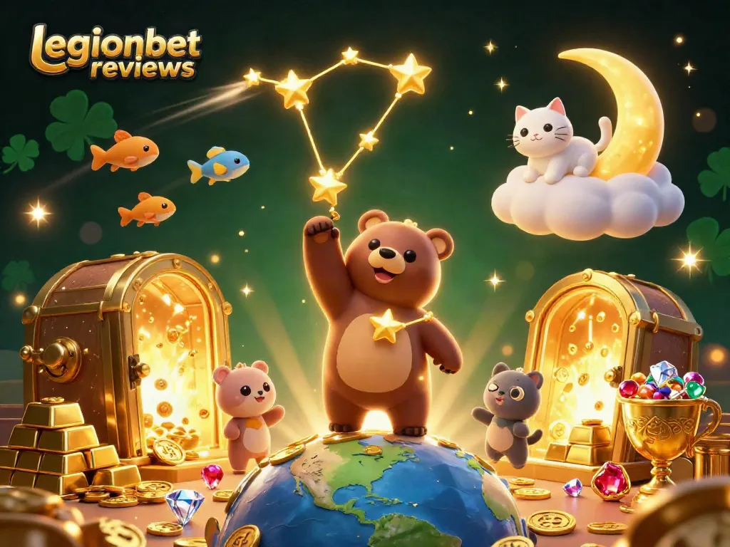 Experience exciting legionbet reviews with our vibrant 3D casino illustration showcasing a winning atmosphere.