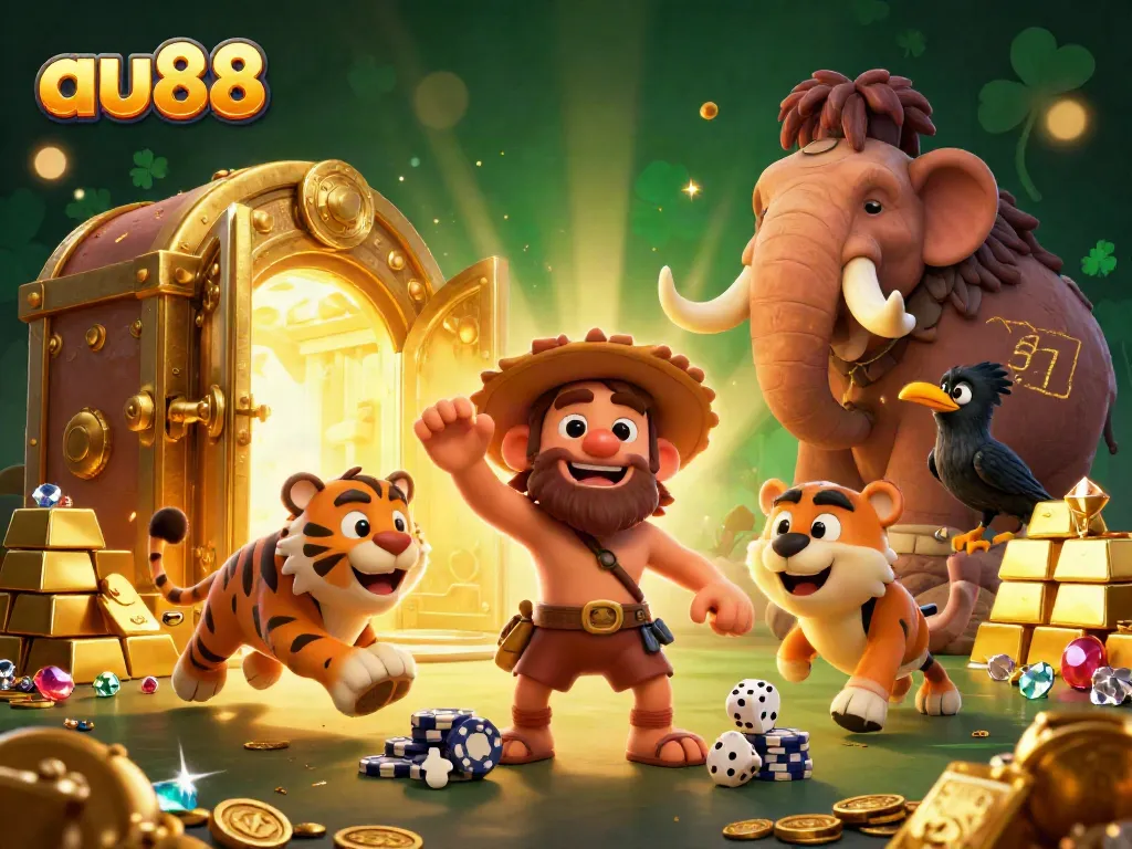 Experience exciting gaming with au88 at this vibrant prehistoric casino.
