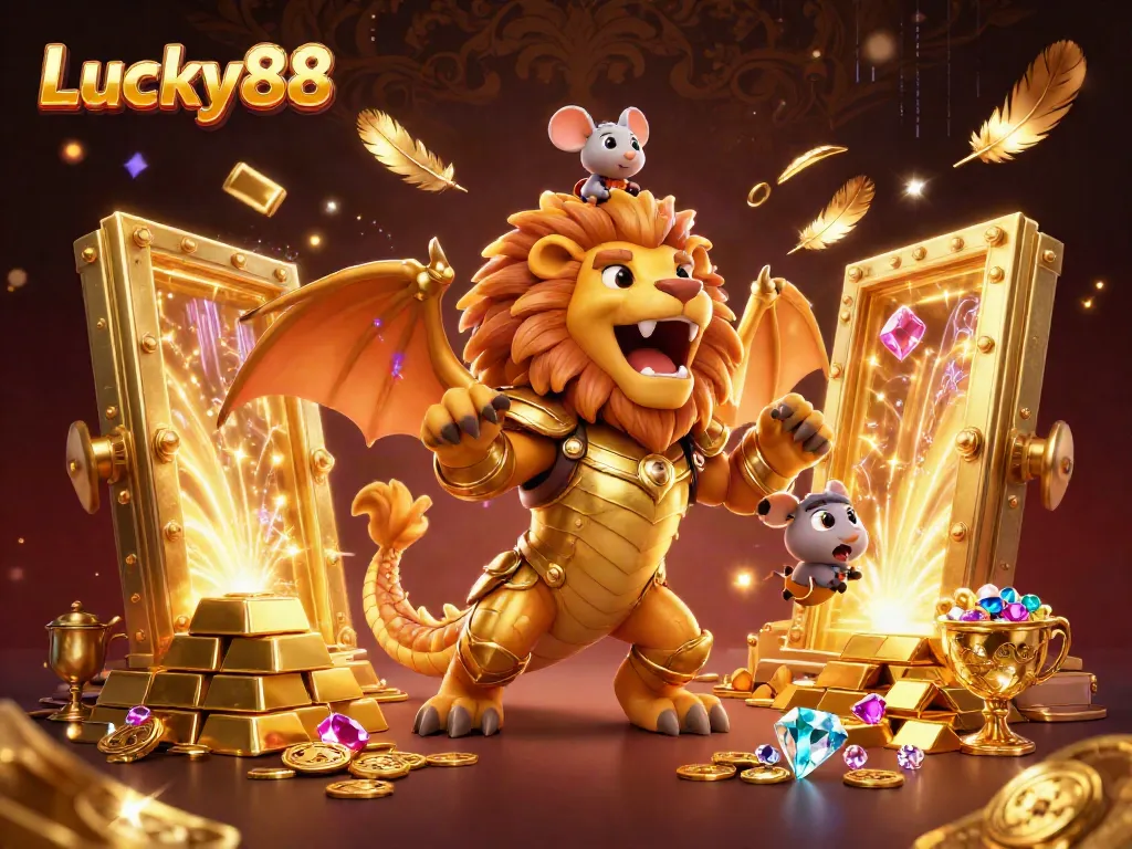 Spin to win with Lucky88 in an epic casino adventure filled with treasure and excitement!