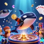 Engage in thrilling gameplay at 88m with vibrant casino characters and stunning decor.
