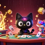 Bongdaso attracts players with a cosmic casino scene featuring vibrant slots and animated golden chips.