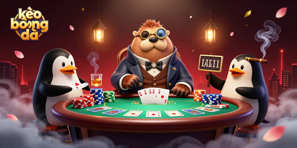Experience kèo bóng đá through a rich underwater casino scene with unique characters and details.