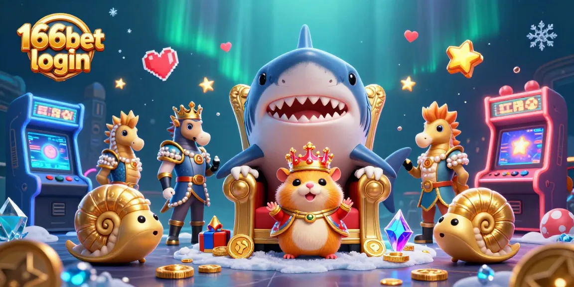 Engage with 166bet login through thrilling casino adventures with vibrant game elements and characters.