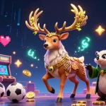 xem bóng đá trực tiếp kèo nhà cái while enjoying a dynamic 3D illustration featuring a druid stag and badger