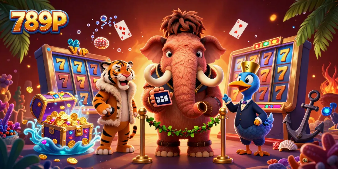 Experience thrilling gameplay at 789P with lively characters and dynamic casino elements.