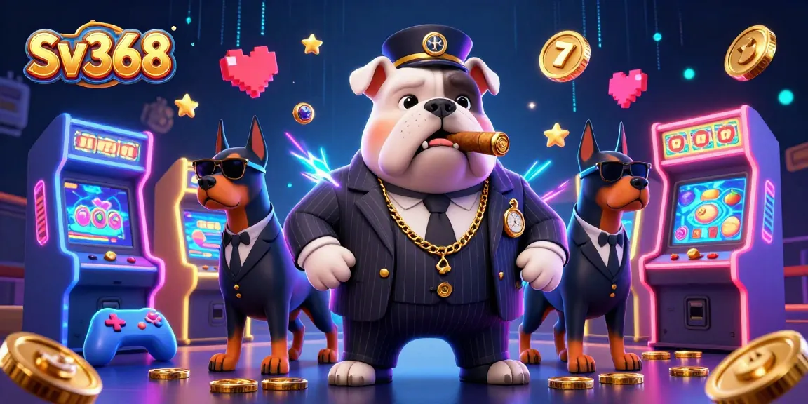 Experience thrilling gameplay at Sv368 with colorful slot machines and vibrant casino elements.