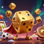 Joacă jocuri de casino online gratis cu un golem de zaruri și simboluri de păcănele animate!