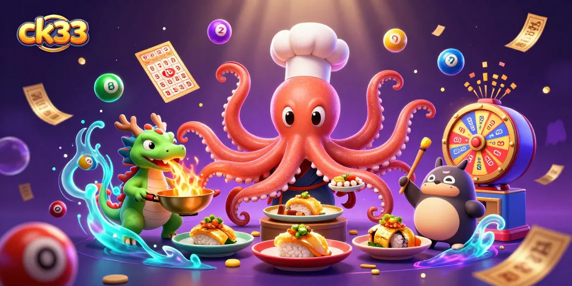 Engage with ck33’s vibrant lottery scene featuring dynamic characters and colorful game elements.
