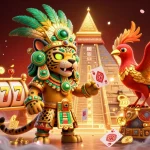 Engage with thrilling games on Link TG88, featuring a vibrant Mayan casino scene filled with jackpots and vibrant gaming elements.