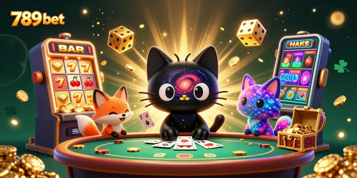Engage with the thrilling world of 789 bet through captivating 3D casino elements and characters.