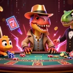 Join the action at 789 club with thrilling slot games, neon lights, and vibrant casino characters!