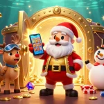 Experience 11m bóng đá with thrilling jackpot slots and festive casino characters.