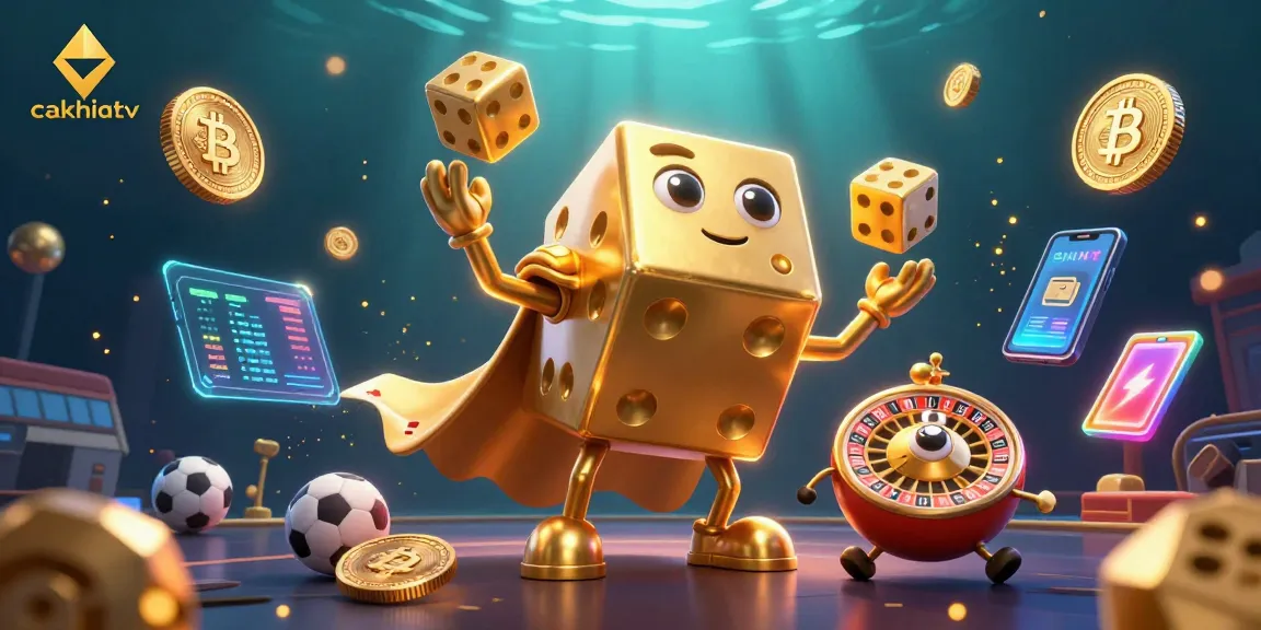 CakhiaTV showcases thrilling sports betting with dynamic characters and vibrant gaming elements