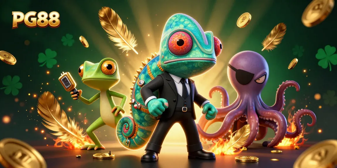 Join the action at PG88 with vibrant characters in an immersive casino adventure.